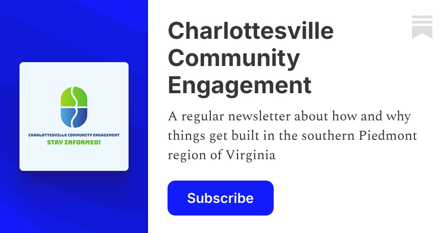 Charlottesville Community Engagement  | Sean Tubbs | Substack