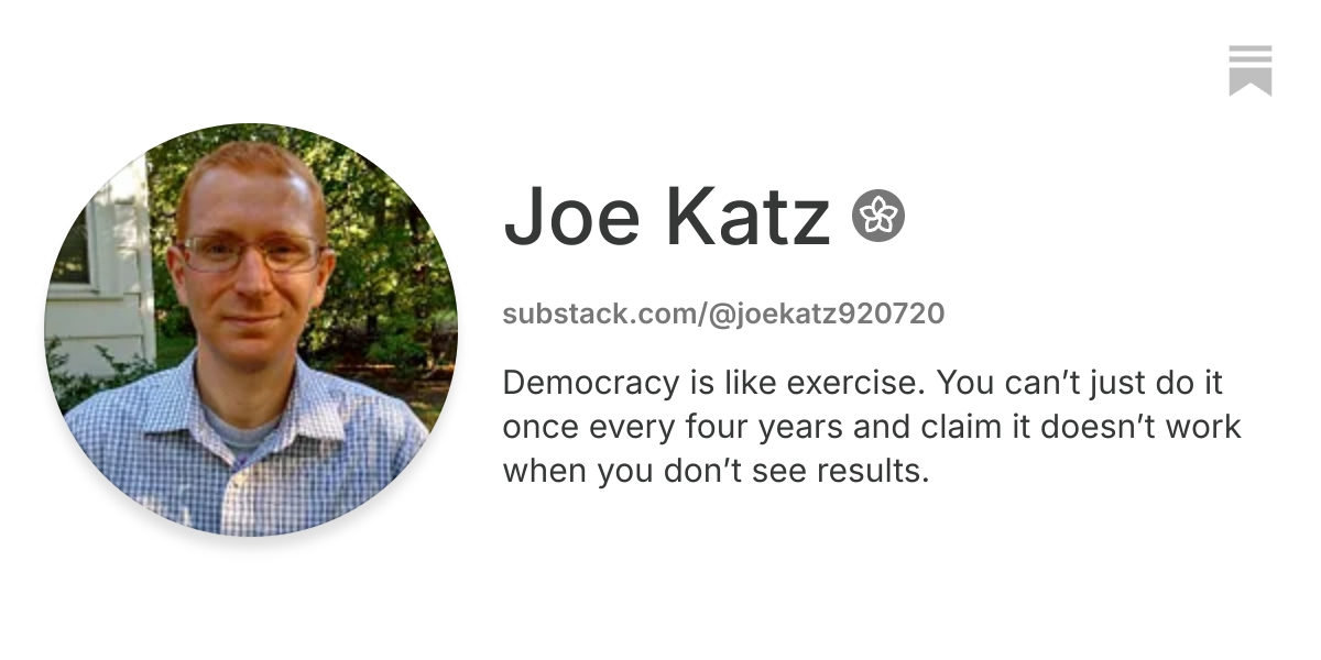 Joe Katz | Substack