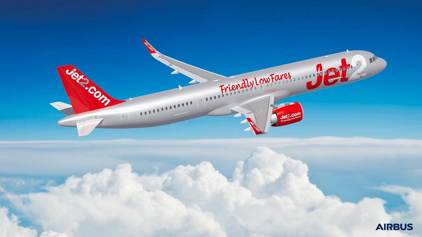 Jet2 Orders First Airbus Aircraft with A321neos | AirlineGeeks.com Jet2 Orders First Airbus Aircraft with A321neos | AirlineGeeks.com