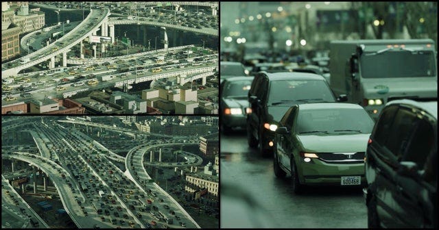 Artist Petri Levälaht has unveiled an extremely realistic traffic jam  simulation made using Unreal Engine 5 and The City Sample. : r/80lv