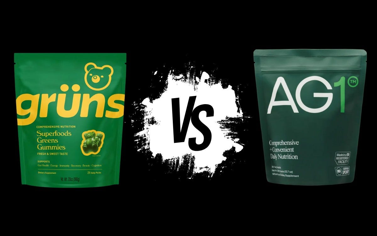 AG1 vs. Grüns (I Tried Both): Who Wins In 2025? - Revgear Community