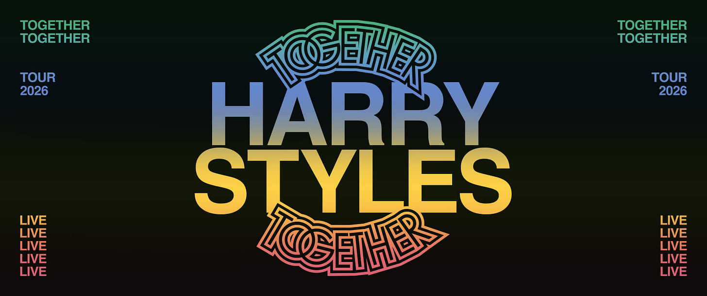 Harry Styles Returns With A Seven City Global Residency Run – Together,  Together - Live Nation Newsroom