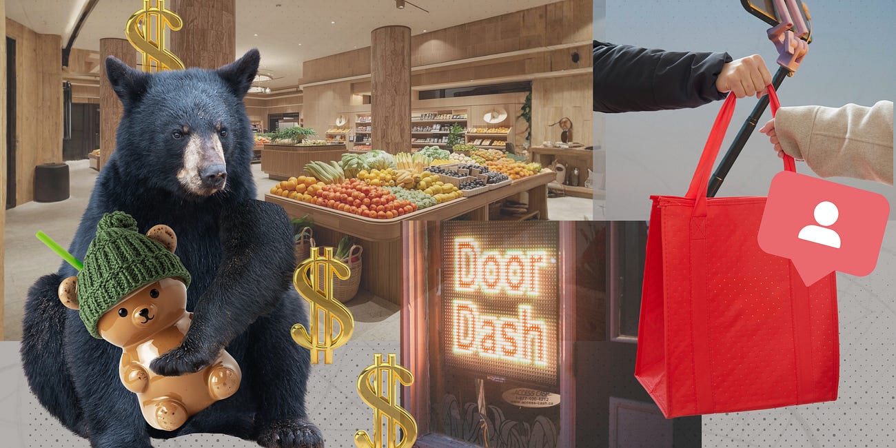 Gourmet Grocers, Bear Cup Chaos, & DoorDash Influencers