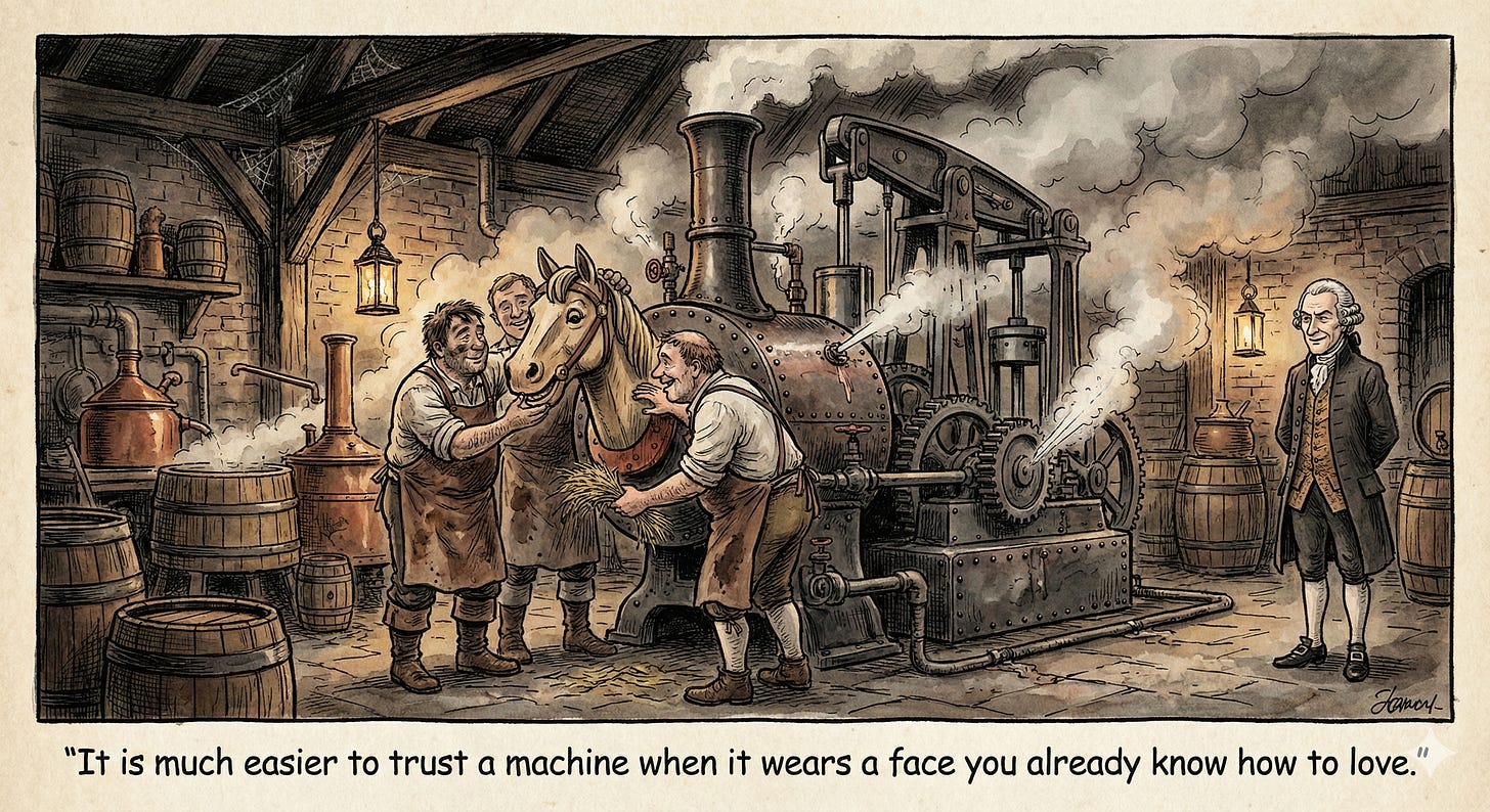 It's easier to trust a machine that looks like something you love It's easier to trust a machine that looks like something you love