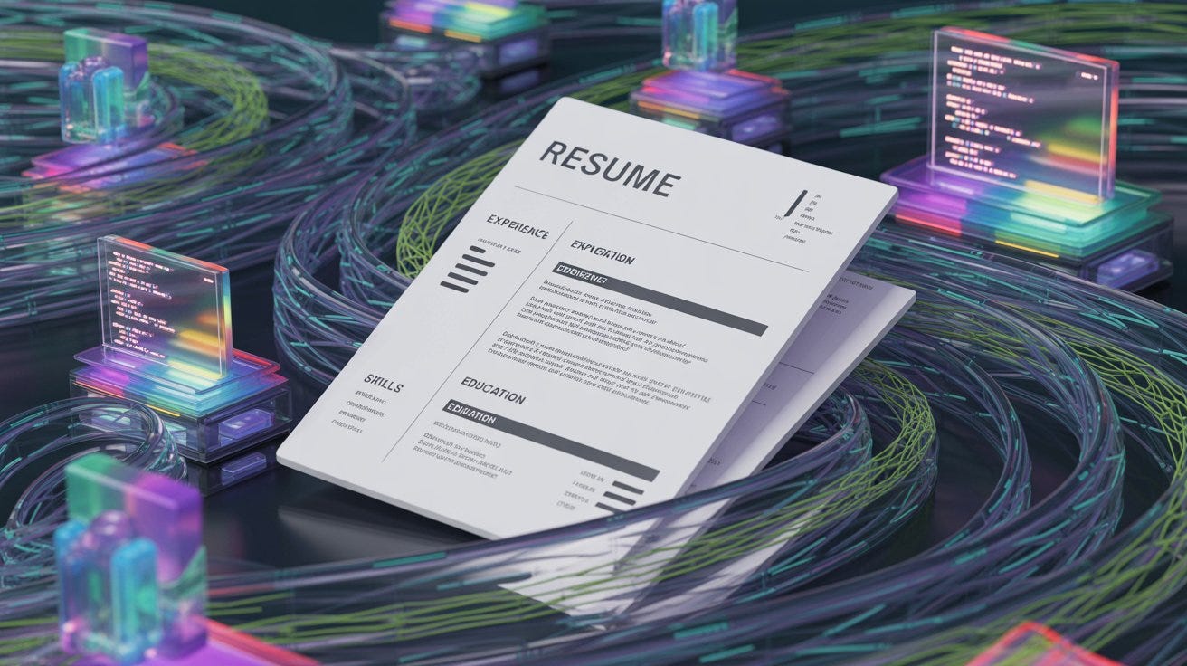 Your Resume is Noise - #107