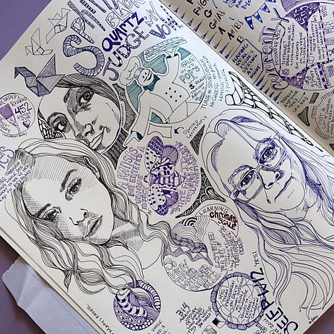 Samples from various illustrated journals from the last few years.