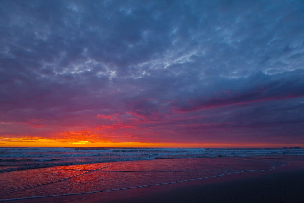 Oregon Sunset Oregon Sunset