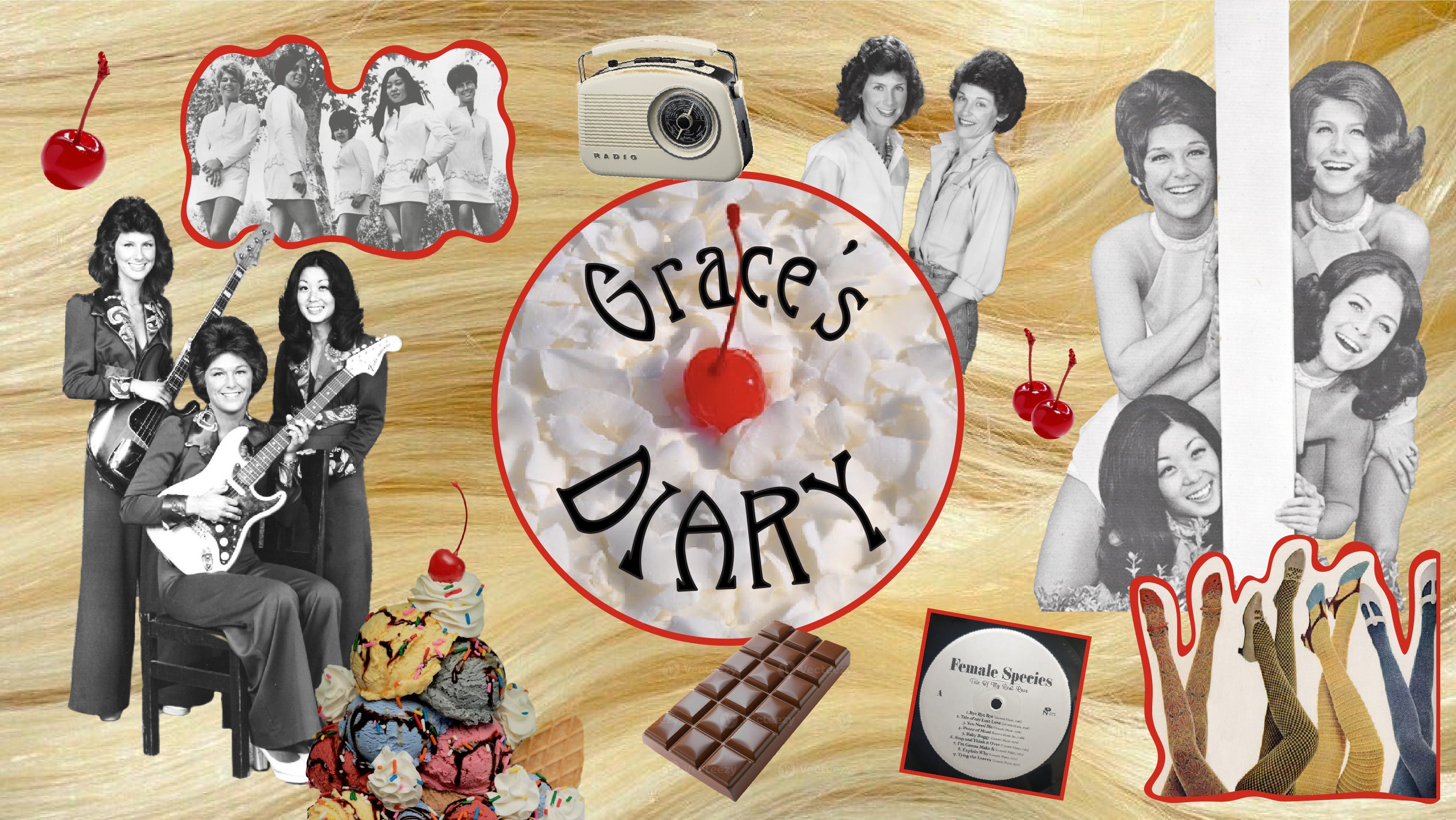 Diary 💗 '60s garage rock, Female Species - by Grace Lilly