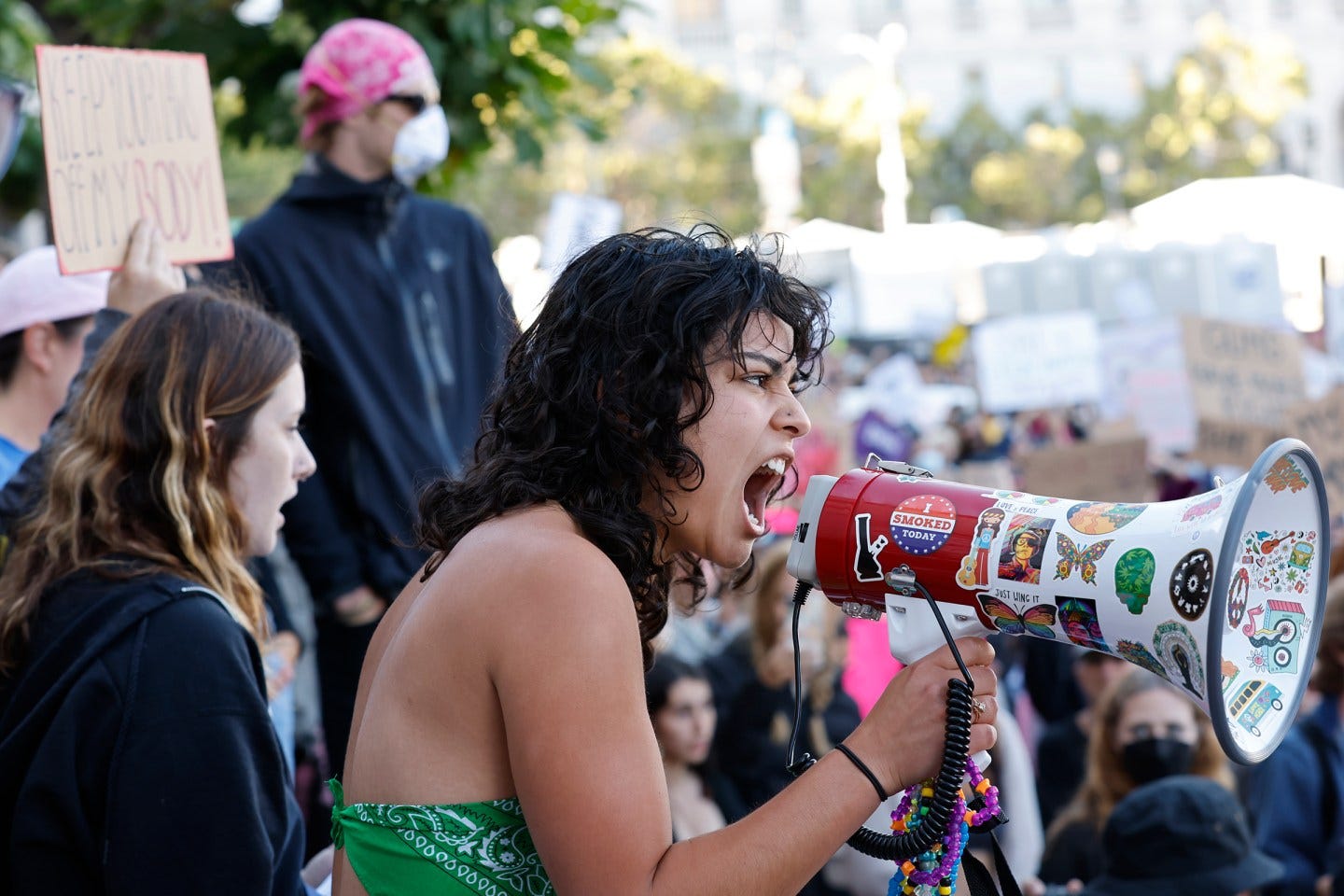 Dems hope to harness outrage, sadness after abortion ruling: 'Roe is on the ballot' | Fortune Dems hope to harness outrage, sadness after abortion ruling: 'Roe is on the ballot' | Fortune