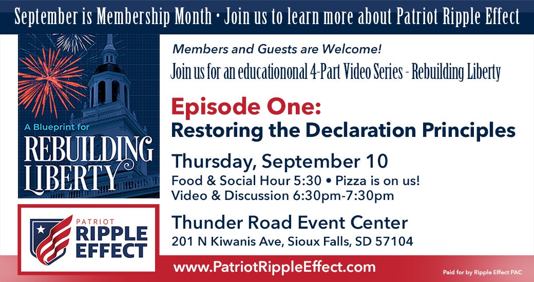 Patriot Ripple Effect Meeting