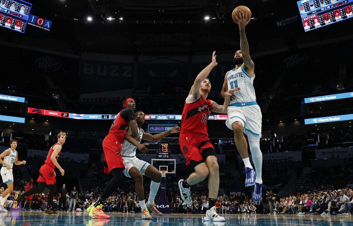 Les Hornets de Charlotte ont raison des Raptors de Toronto | Le Devoir