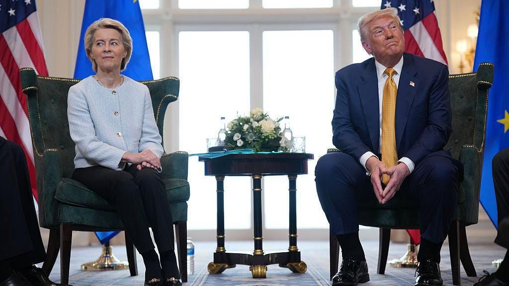 EU-US tariff deal not finished yet, say Europeans unhappy with Trump's  terms - BBC News
