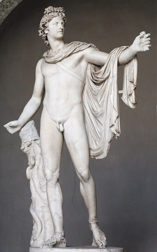 Sculpture of Apollo
