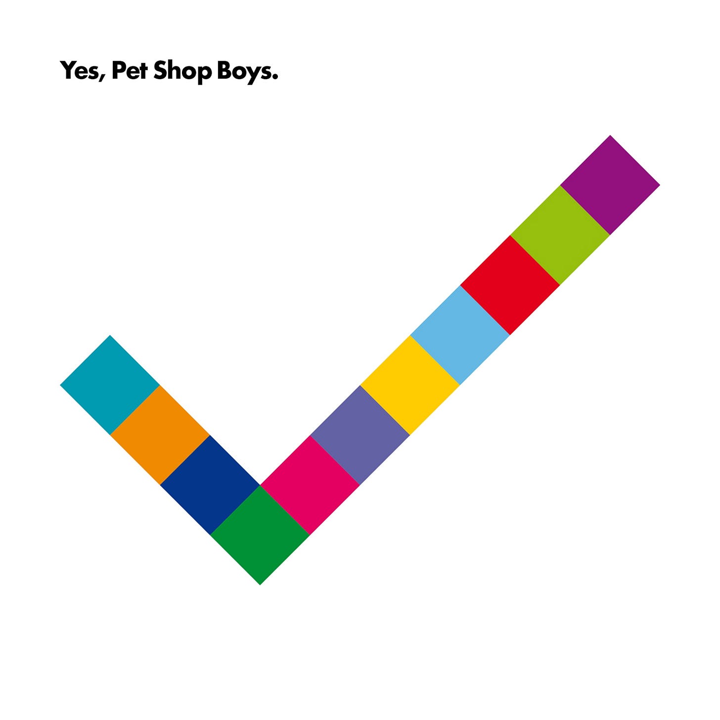 Pet Shop Boys "Yes" album art Pet Shop Boys "Yes" album art