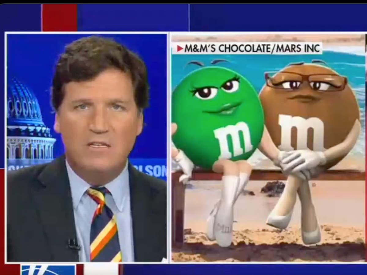 Tucker Carlson celebrates forcing M&Ms to drop mascots | The Independent