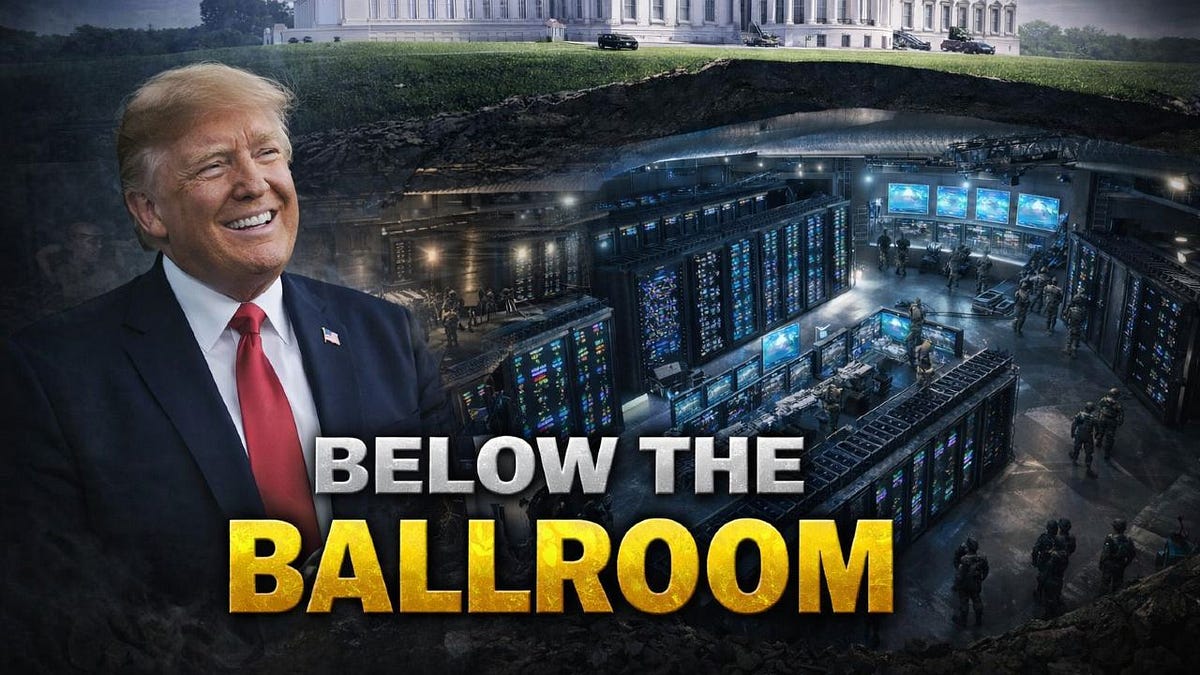 President Trump’s Ballroom Is Cover for the Biggest AI Data Center in the World