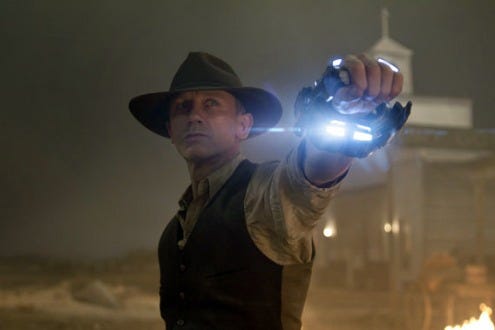 Cowboys and Aliens - inside