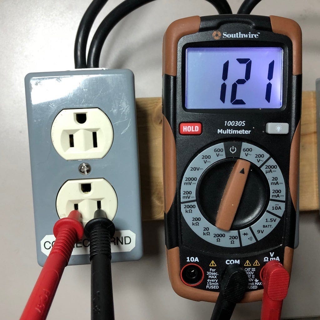 Digital Multimeter How To Use Outlet
