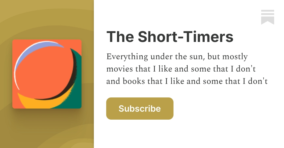 Connor Rigney The Short-Timers | Connor Rigney | Substack