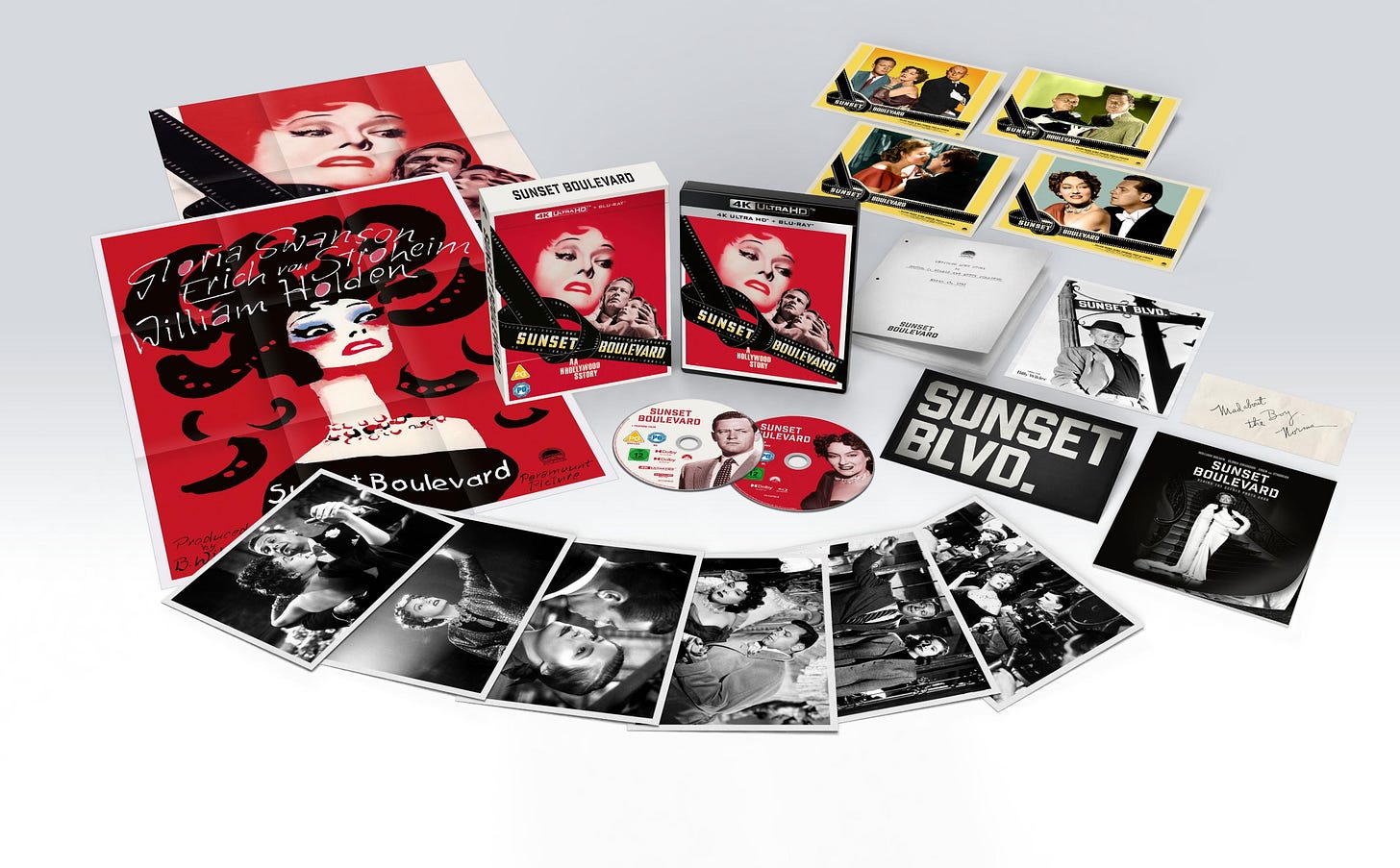 Sunset Boulevard 75th Anniversary Limited Collector's Edition (4K Ultra HD)  Hedda Hopper