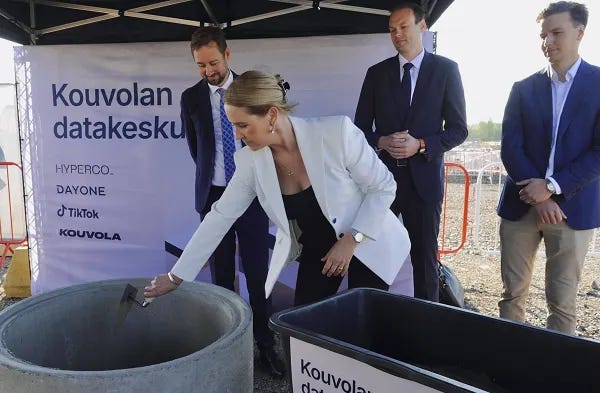 TikTok data center project