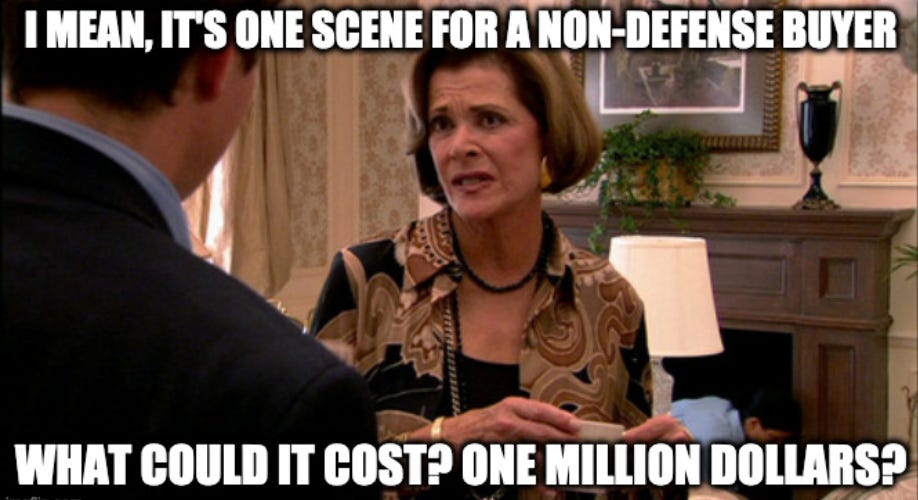 Realistically probably not because of how the contracts are structured but you get the idea.