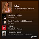 The Music of LEELA (Character Playlists)