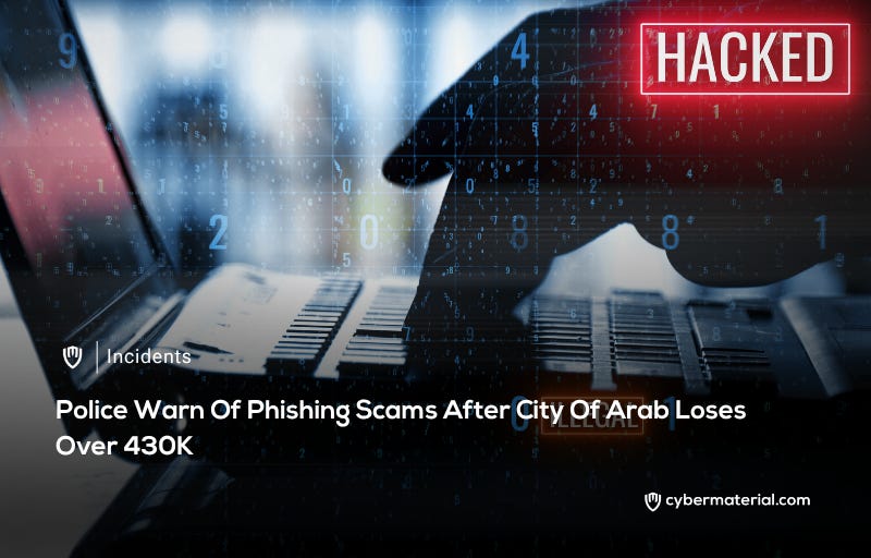 Police Warn of Phishing Following City Loss
