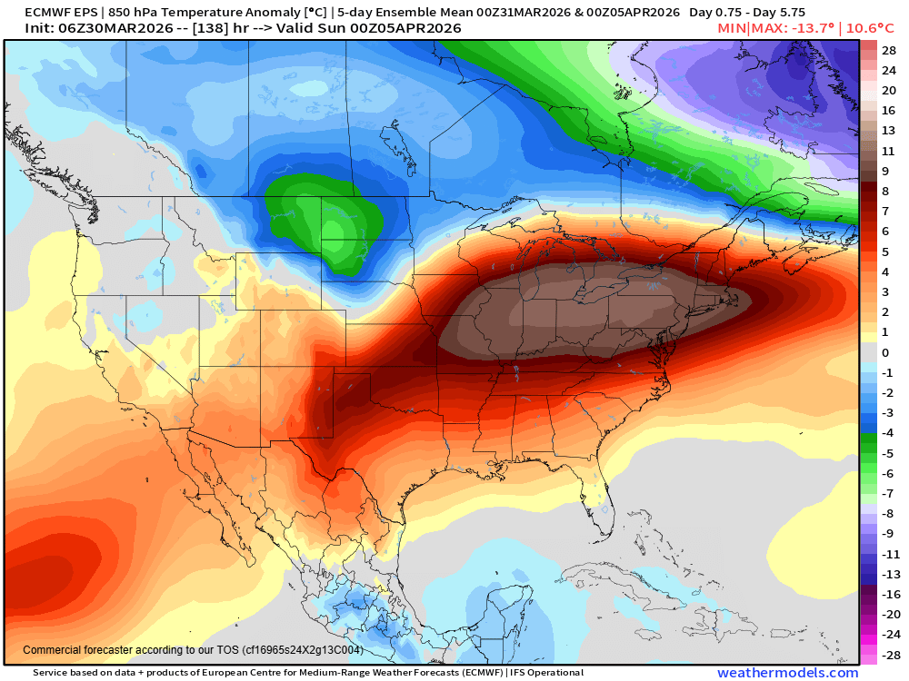 A new week finally brings a new weather pattern to a country dealing ...