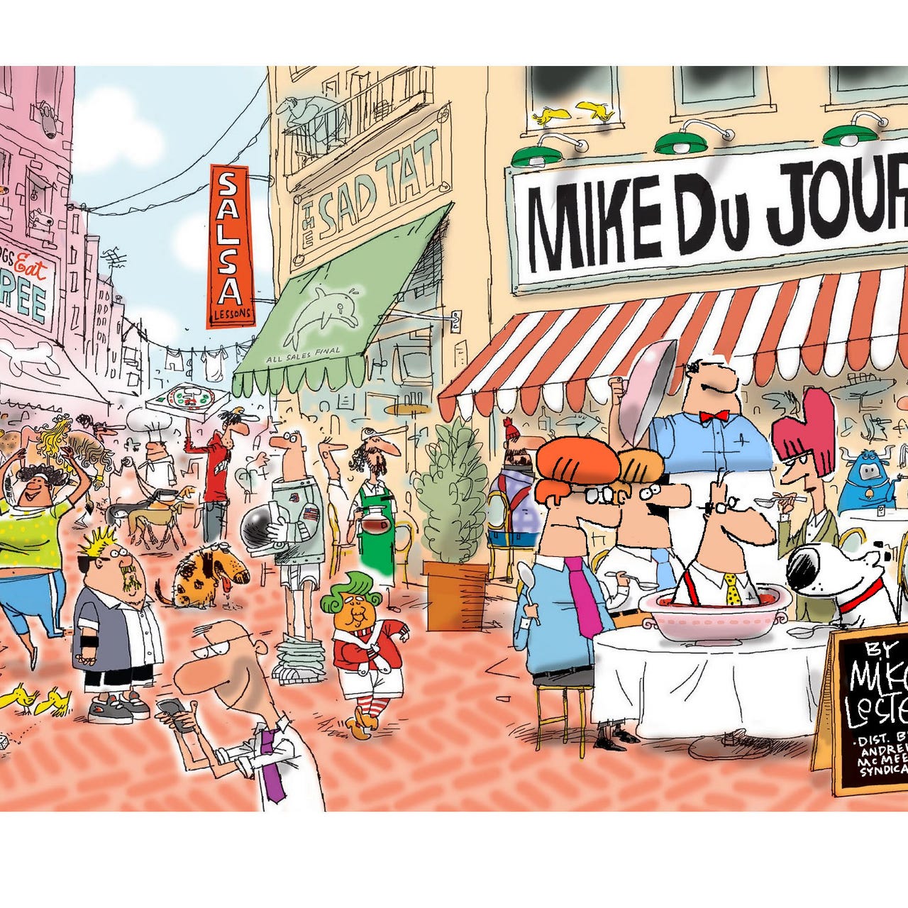 Mike du Jour: a comic for people who know what du jour means
