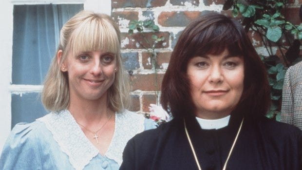 Actor loved for role as Alice Tinker in The Vicar of Dibley