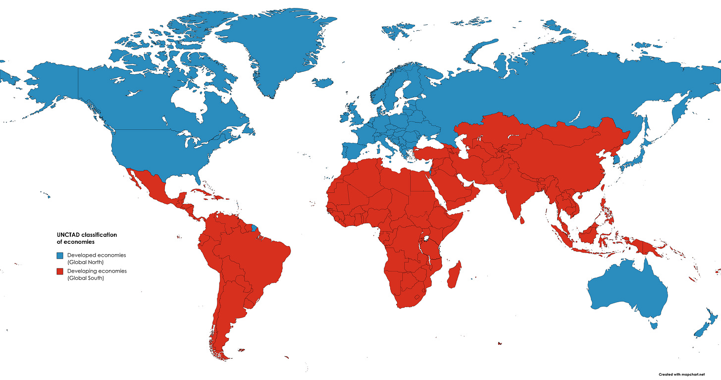 Global North and Global South - Wikipedia