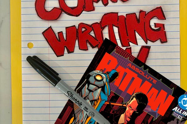 Scott's Comic Writing | Our Best Jackett | Scott Snyder | Substack