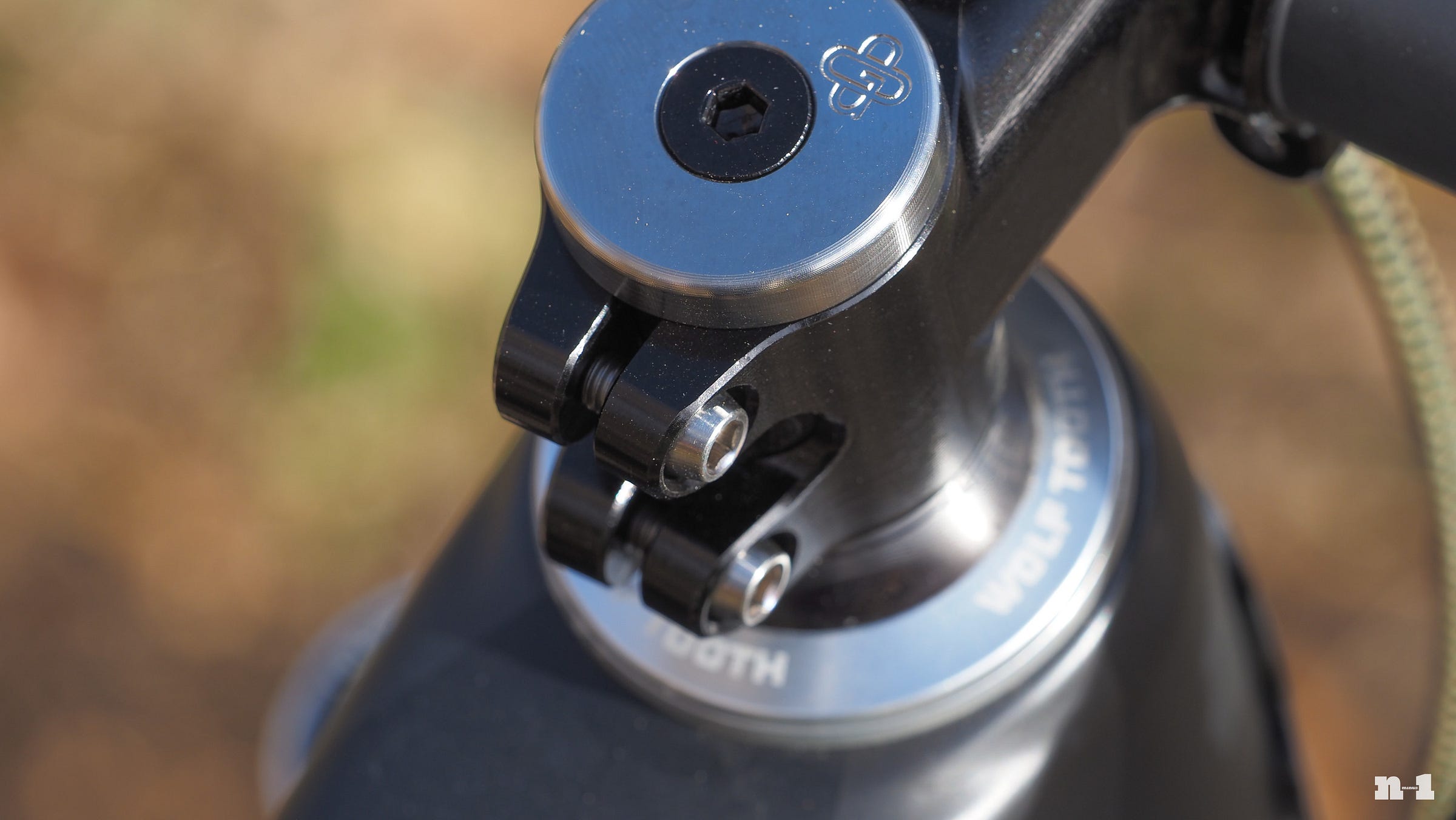 Allied Cycle Works Duet handlebar and stem steerer clamp