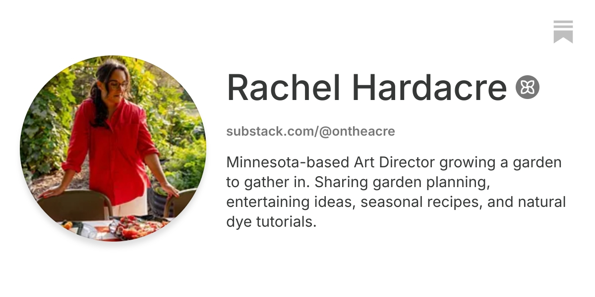 Rachel Hardacre | Substack