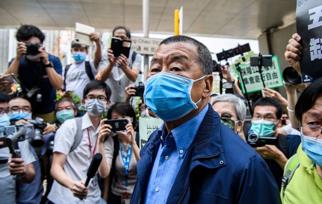 Natan Sharansky: Jimmy Lai’s Sentence Tests the Free World