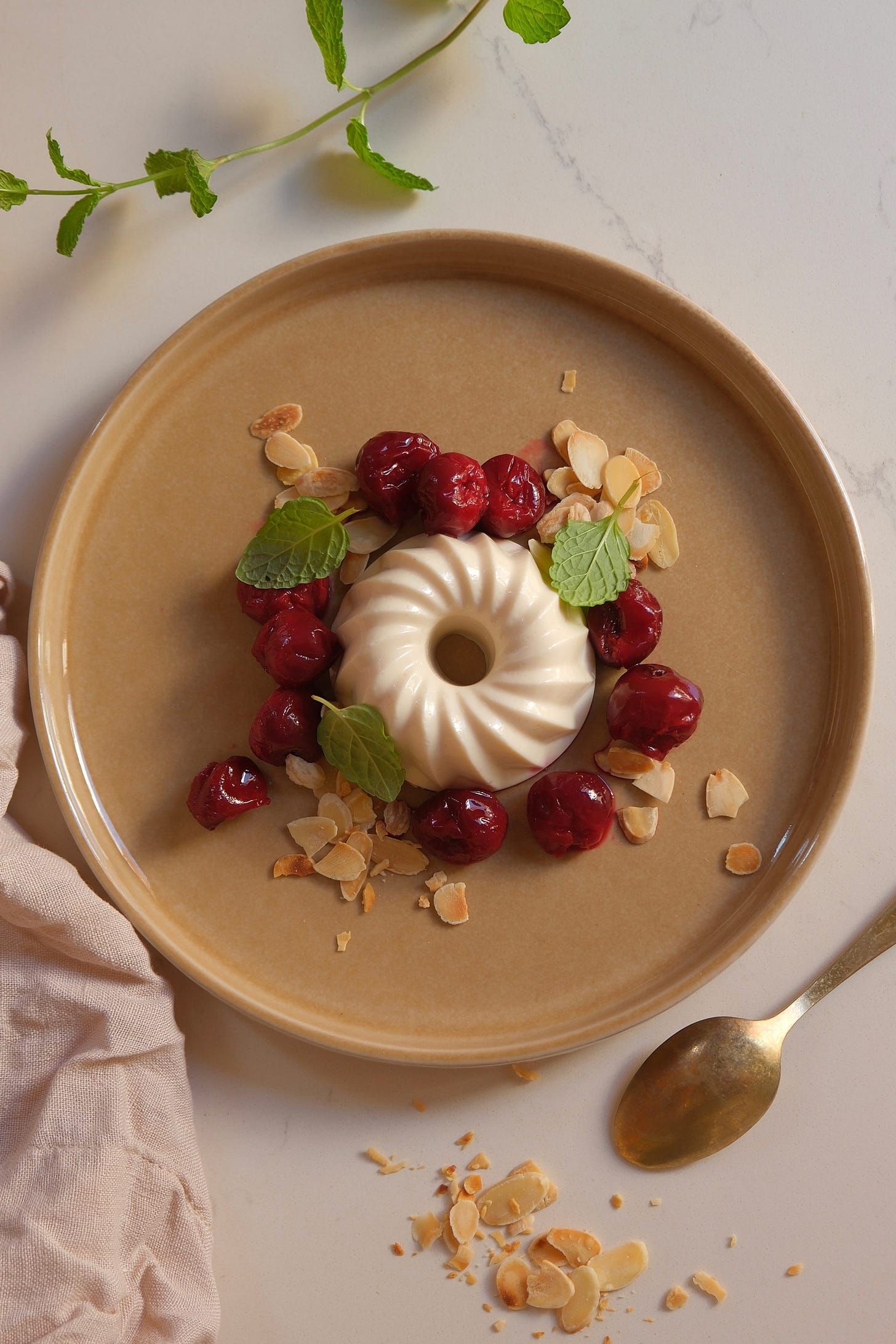 High-Protein Yogurt Panna Cotta