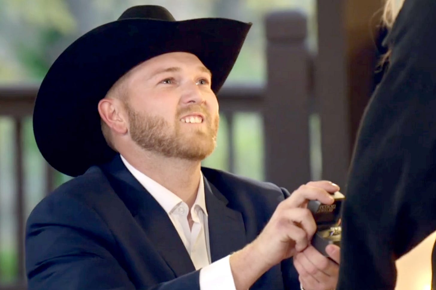 Cole McBee Gives New Look at Kacie Adkison's Engagement Ring Cole McBee Gives New Look at Kacie Adkison's Engagement Ring