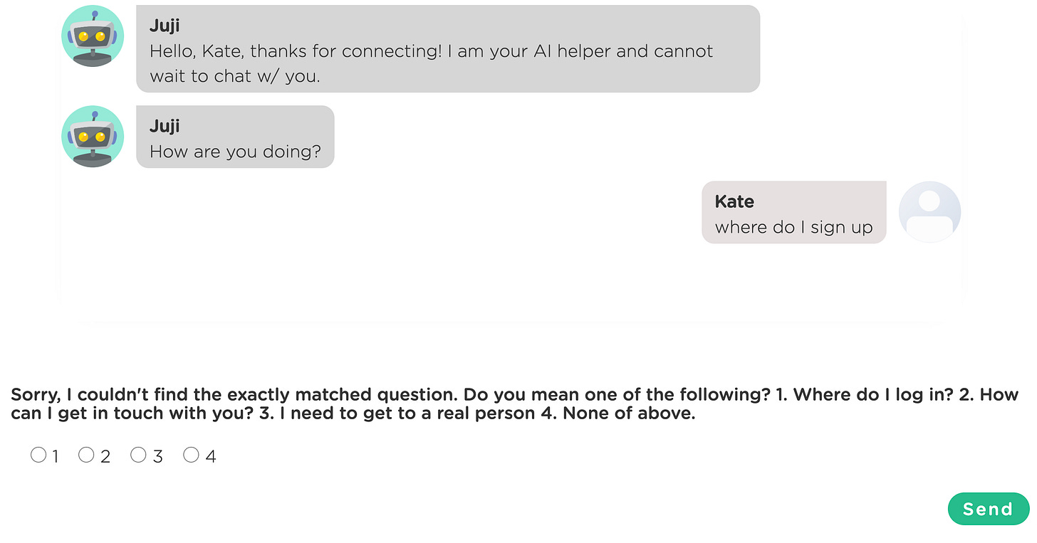 How to Design Chatbots for Better Customer Service: Handling Unknown User  Questions