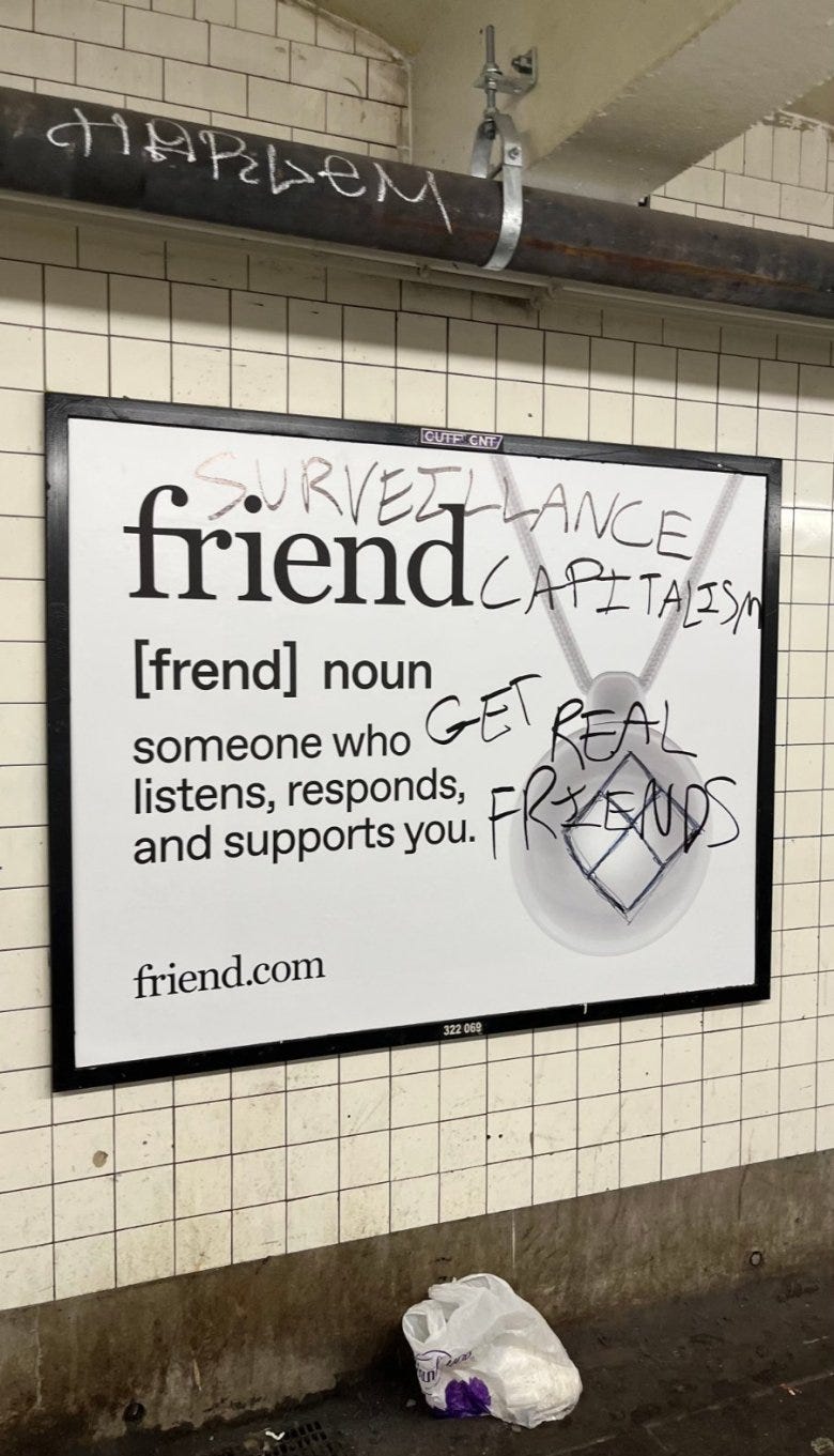 AI device startup 'Friend' blows $1M on NYC subway ads - Music Ally