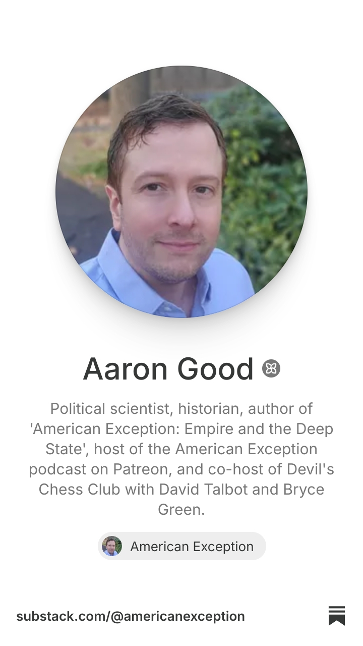 Aaron Good | Substack
