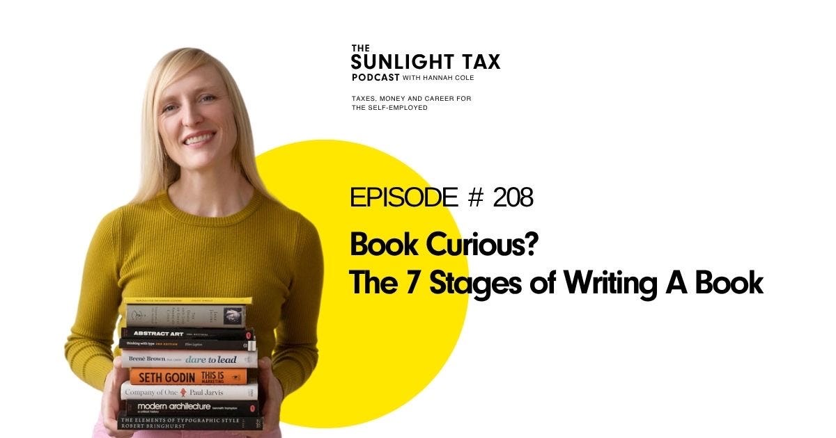 Book Curious? The 7 stages of writing a book.