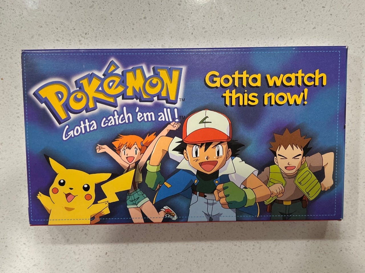 The VHS that Alyssa received was her first introduction to Pokémania, and what led to her trip to Forbes Field (Photo credit: Alyssa Buecker)