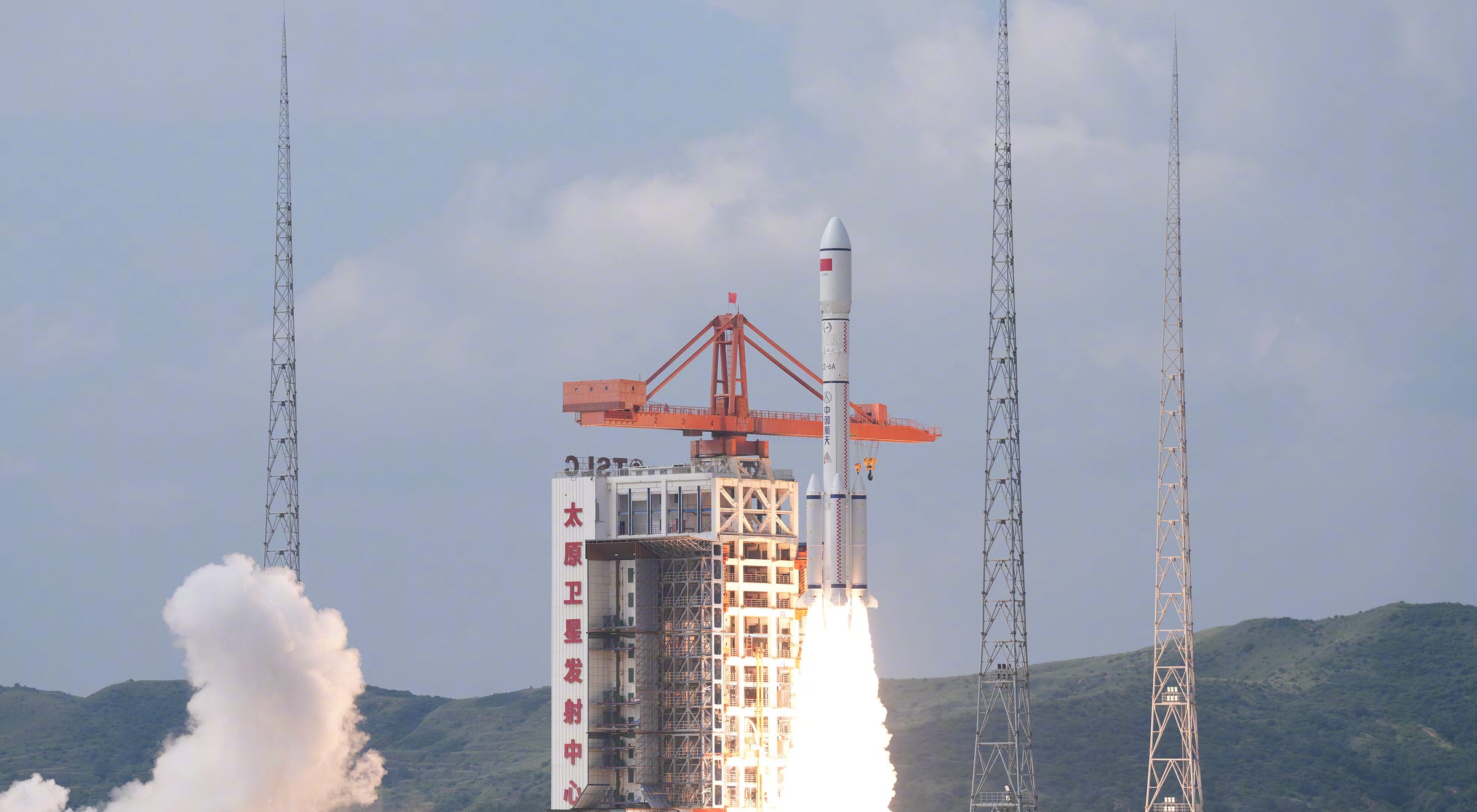 The Long March 6A Y18 vehicle lifting off from the Taiyuan Satellite Launch Center on July 30th 2026. The Long March 6A Y18 vehicle lifting off from the Taiyuan Satellite Launch Center on July 30th 2026.