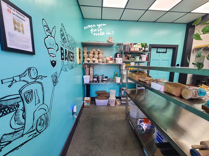 The Accidental Baker pick up location