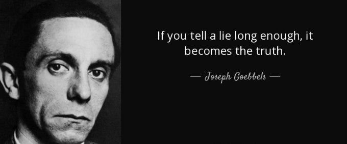 It was Goebbels that said "If u repeat a lie longer enough, it becomes  truth". If its true for Propaganda, its true for stereotypes as well.
