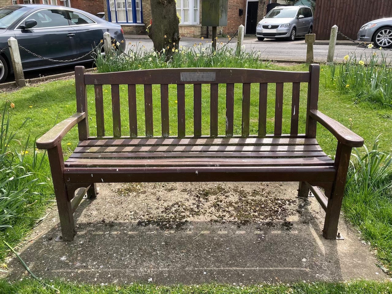 An Urban Square in Huntingdon and a Man I Never Knew