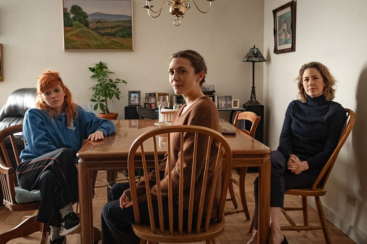 Stills from the four new films Six Inches of Soil, Last Summer, His Three Daughters and Woman of the Hour