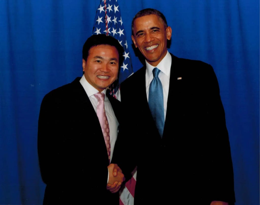 Zhu and Barack Hussein Obama