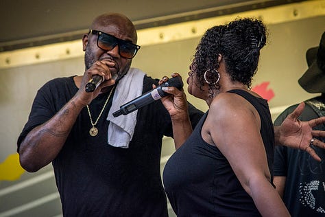 Jus Epik, vocals, All Funk Radio Show